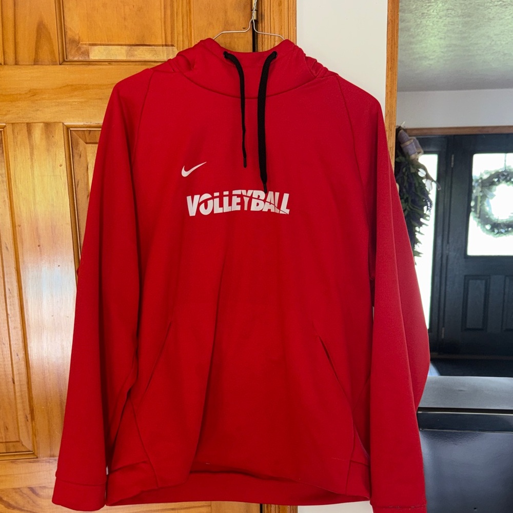 Nike dry fit hoodie Volleyball with White Logo